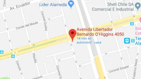 Encueéntranos en Sucursal Estación Central